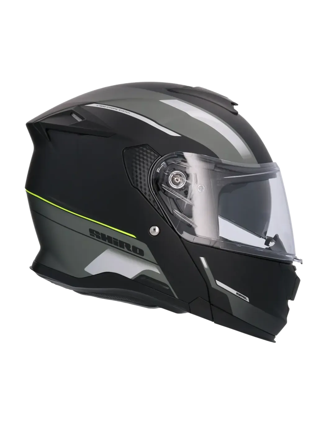 SHIRO Helmets DISCOVER ROYAL CASCHI VERDE OPACO
