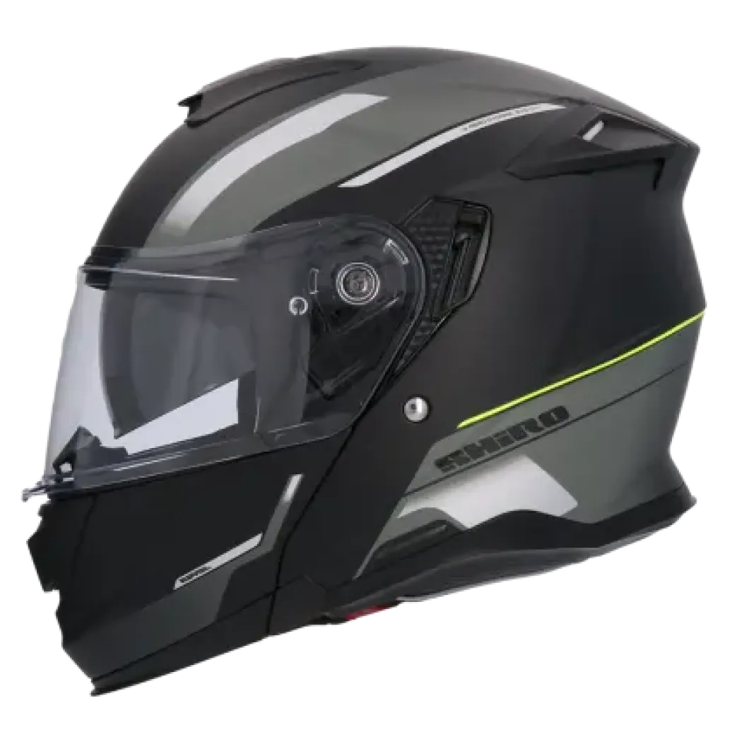 SHIRO Helmets DISCOVER ROYAL CASCHI VERDE OPACO