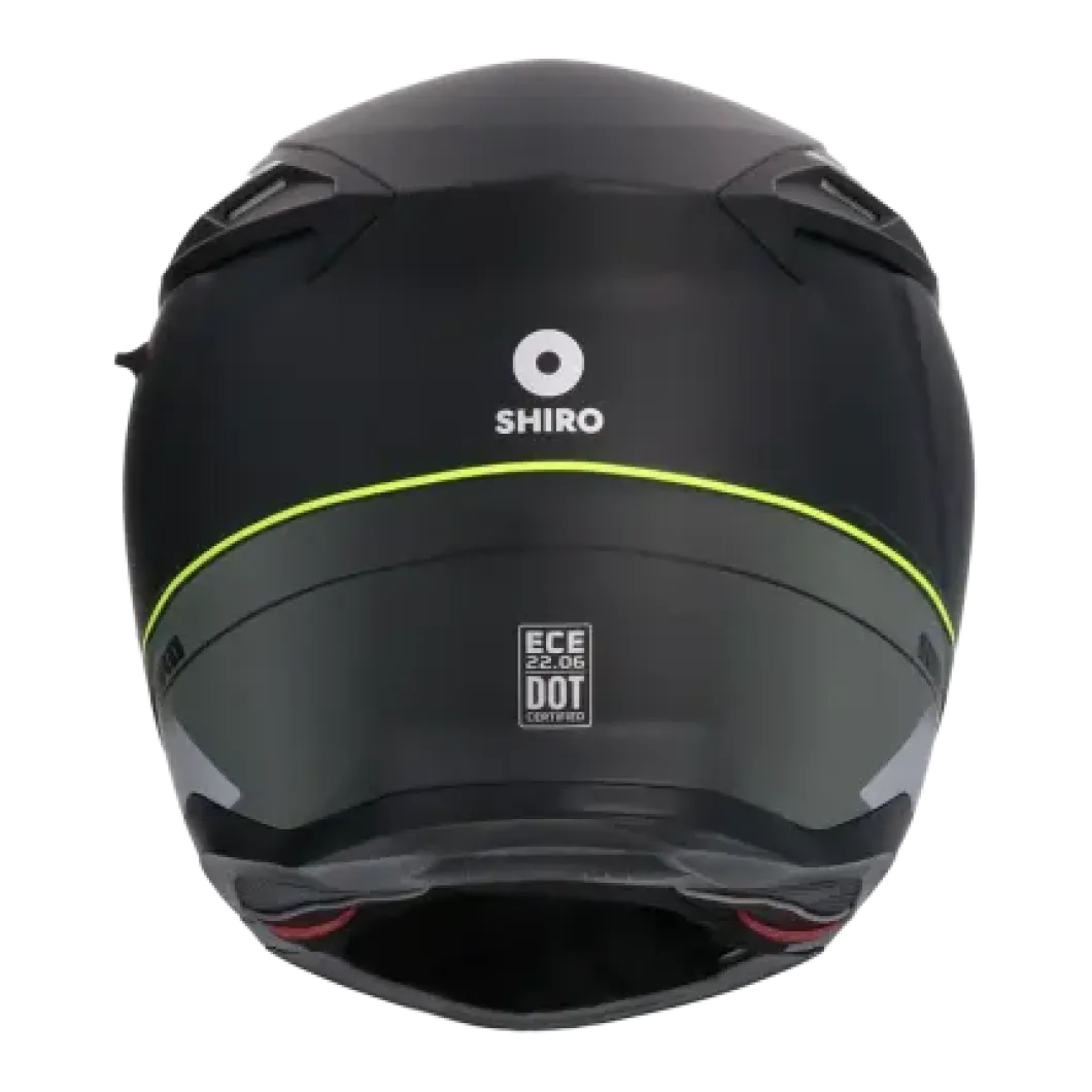 SHIRO Helmets DISCOVER ROYAL CASCHI VERDE OPACO