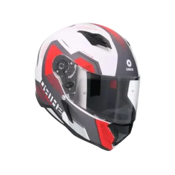 SHIRO HUNTER SH-890 COMMAND Full Face Motorcycle Helmets Matte White Red