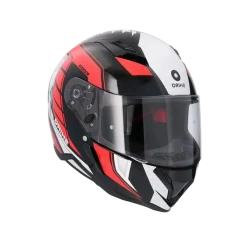 SHIRO HUNTER SH-890 EDGE Full Face Motorcycle Helmets Black Red White