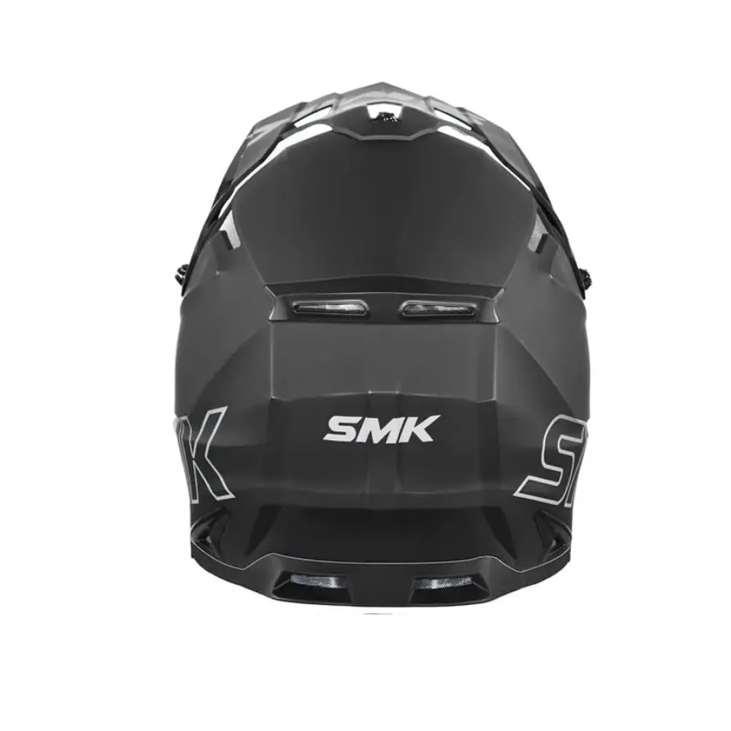 SMK ALLTERRA SOLID MA260 Motocross Helmets Matte Black