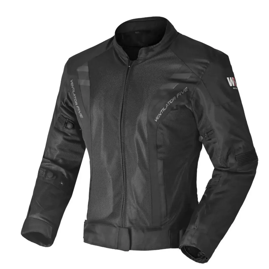 Wear to ride WTR 2.0 ventilator five motorcycle jacket (three layers) for women Black